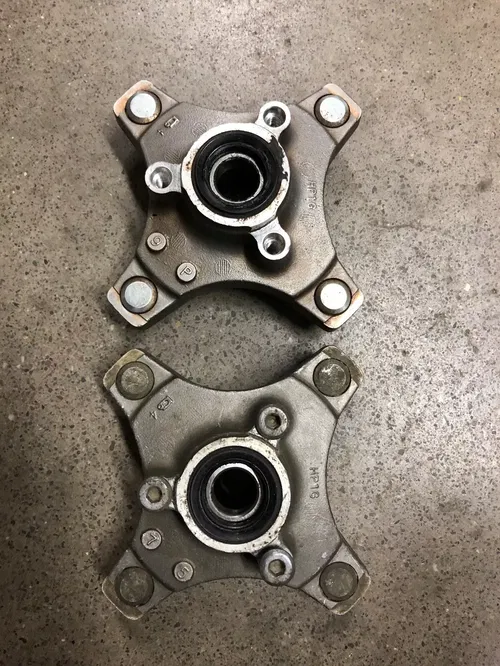 TRX HONDA TRX450R RIGHT LEFT 450R FRONT WHEEL HUBS HUB SET 06-14 TRX450ER 450ER