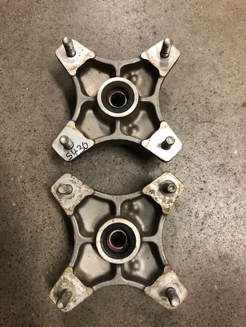 TRX HONDA TRX450R RIGHT LEFT 450R FRONT WHEEL HUBS HUB SET 06-14 TRX450ER 450ER