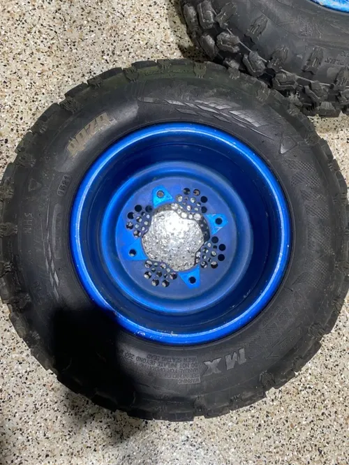 FRONT DWT ROK-OUT WHEELS 10X5 4/1 MX TIRES HONDA TRX450R TRX250R LTR450 SUZUKI B
