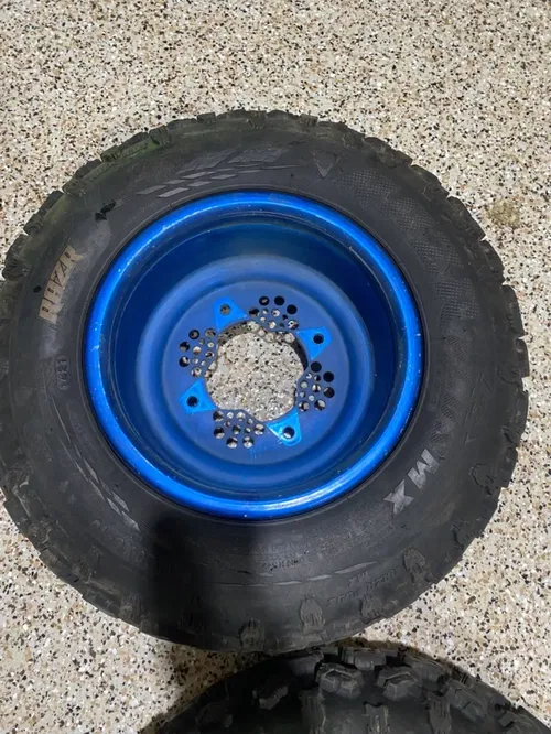 FRONT DWT ROK-OUT WHEELS 10X5 4/1 MX TIRES HONDA TRX450R TRX250R LTR450 SUZUKI B