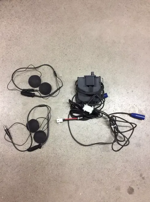 RUGGED RADIOS RRP6100 2-PLACE RACE CAR COMMUNICATION SYSTEM UTV INTERCOM SET