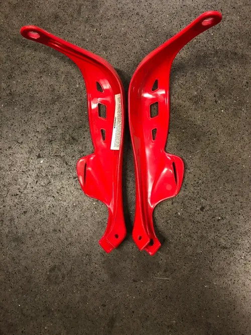 Acerbis Rally Brush 2 Red Handguards 0009462.110 HAND GUARDS SHIELDS