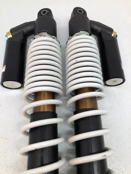 Yamaha Stock OEM YFZ450R YFZ 450R Front & Rear White Shocks 09-24 New Suspension
