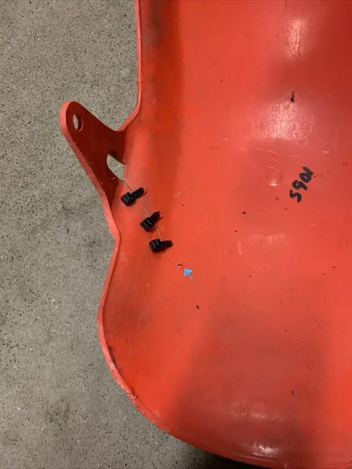 HONDA ATC70 ATC 70 REAR FRONT FENDERS PLASTIC FAIRING COWL MUD GUARD 1974