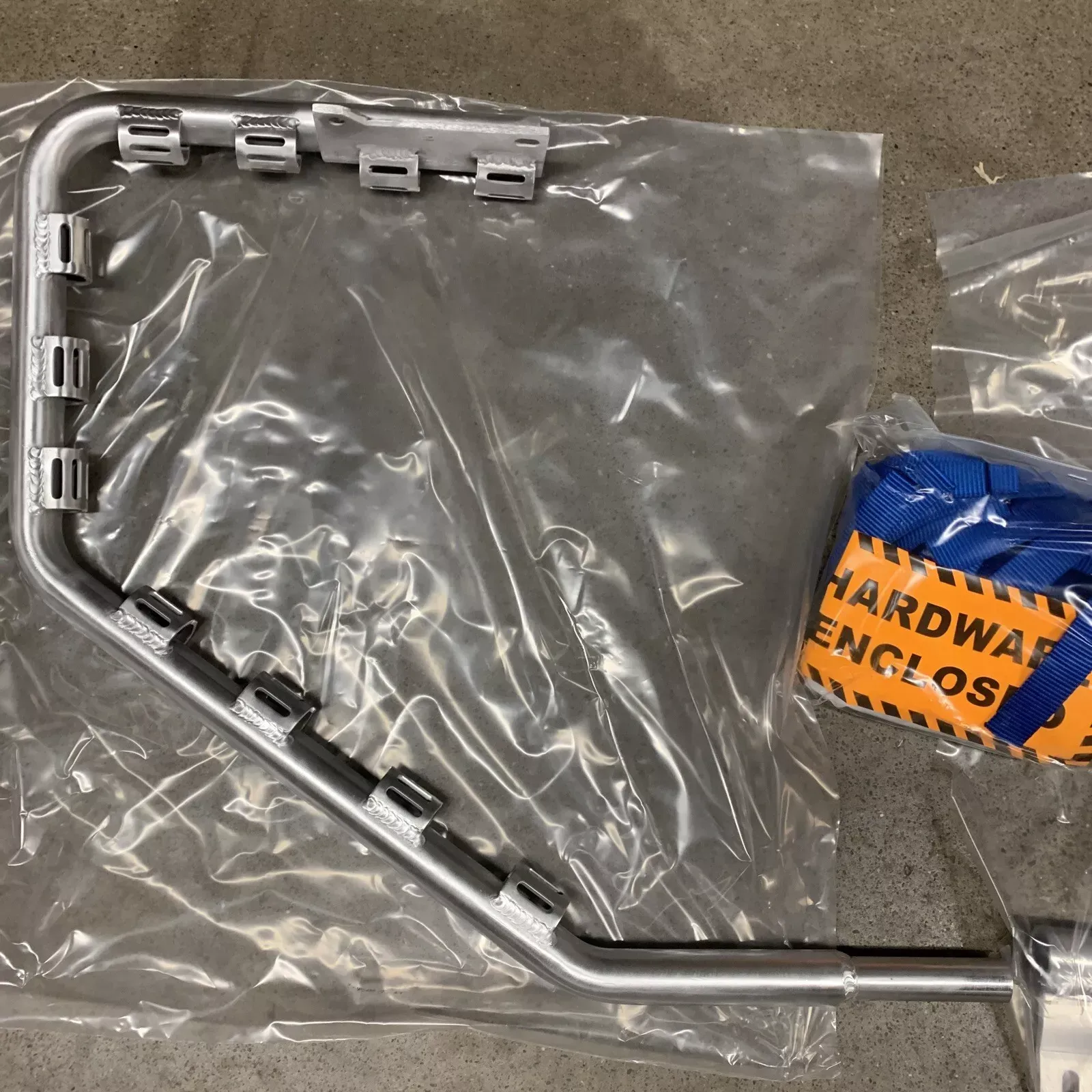 DG PERFORMANCE ALUMINUM ALL LITE NERF BARS BLUE NETS YAMAHA YFZ450 YFZ 450 04