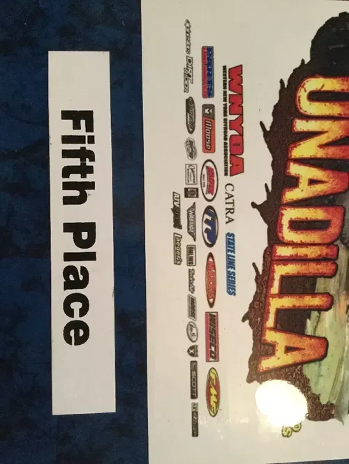 POLARIS PREDATOR ATV GNCC RACING PLAQUE AWARD LAEGER'S MATT SMILEY  ROLL DESIGN