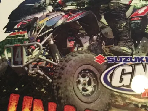 POLARIS PREDATOR ATV GNCC RACING PLAQUE AWARD LAEGER'S MATT SMILEY  ROLL DESIGN