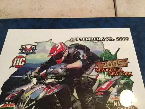 POLARIS PREDATOR ATV GNCC RACING PLAQUE AWARD LAEGER'S MATT SMILEY  ROLL DESIGN