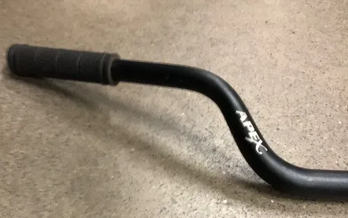 ATV HANDLEBARS BLACK 1 1/8" FATBARS FAT HANDLE BARS MINI QUAD HONDA APEX DRR