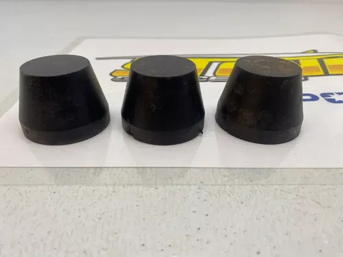 (Set of 3) 09-21 POLARIS RZR 170 OEM REAR WHEEL HUB CAP COVER RUBBER DUST CAPS