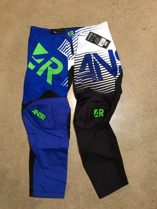 ANSR ANSWER A15 SYNC PANTS SYNCRON RACING BLUE ADULT MENS SIZE 38