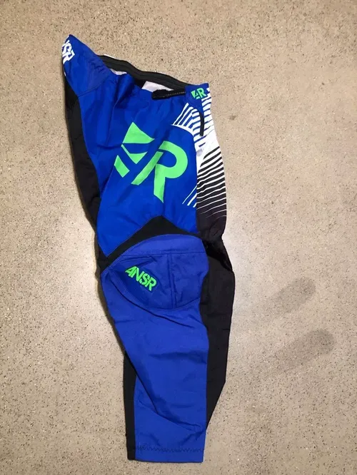 ANSR ANSWER A15 SYNC PANTS SYNCRON RACING BLUE ADULT MENS SIZE 38