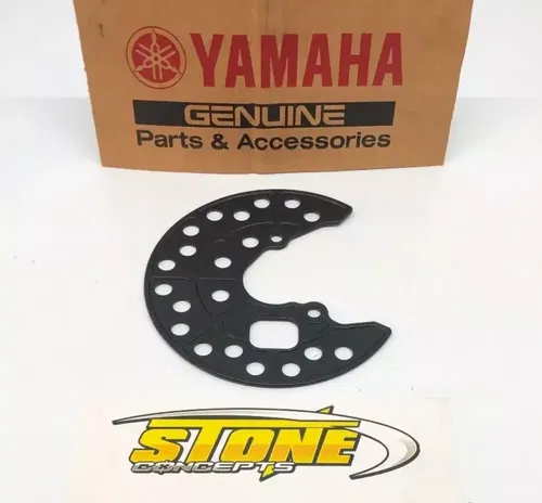 OEM GENUINE YAMAHA YFZ450R FRONT BRAKE ROCK ROTOR GUARD YFZ450X YFZ 450X STOCK