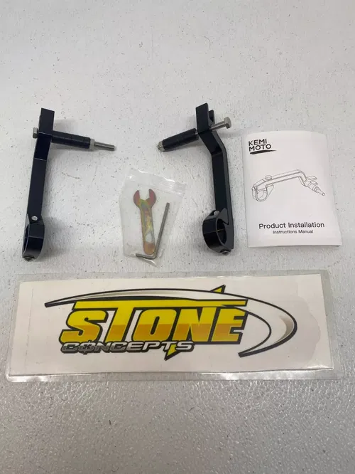 SET OF 2 KEMI MOTO ATV DIRT BIKE HANDGUARD MOUNTS 7/8" SENTINEL HAND GUARDS