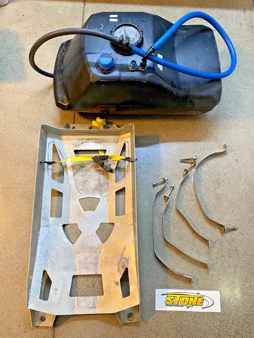 17-21 Can-Am Maverick X3 Turbo R Auxilary Fuel Race Gas Tank Reservoir S3 Mount