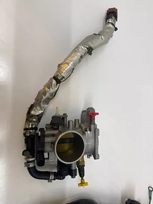 KTM THROTTLE BODY FOR YAMAHA 2014-2024 YFZ450R PAUL TURNER RACE CUT WIRE HARNESS