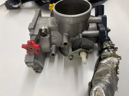 KTM THROTTLE BODY FOR YAMAHA 2014-2024 YFZ450R PAUL TURNER RACE CUT WIRE HARNESS