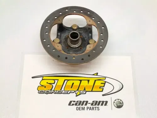 OEM 17-22 CAN-AM MAVERICK X3 FRONT REAR WHEEL HUB & REAR ROTOR 705502122