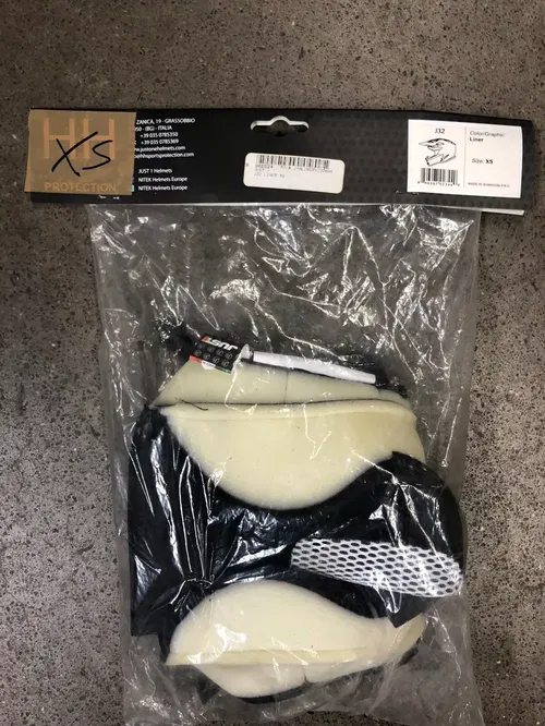 JUST1 J32 HELMET CAP LINER INTERNAL CENTRAL PAD PADDING EXTRA SMALL XS