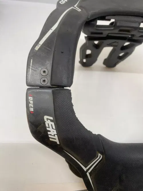 B - Leatt 6.5 Carbon Neck Brace GPX Motocross Dirt Bike Offroad Adult ATV UTV