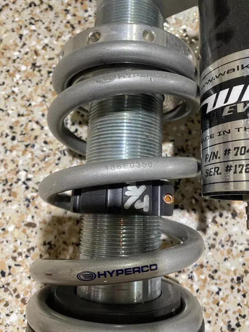 Polaris RZR RS1 RS 1 1000 Front Shock Set Shocks Race Suspension PAC Springs