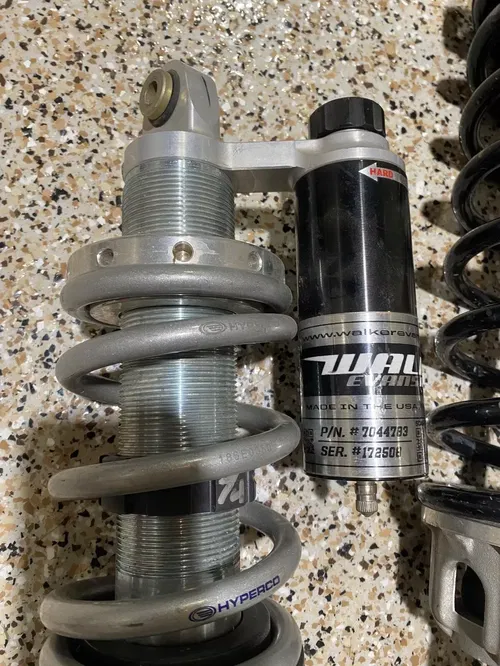 Polaris RZR RS1 RS 1 1000 Front Shock Set Shocks Race Suspension PAC Springs