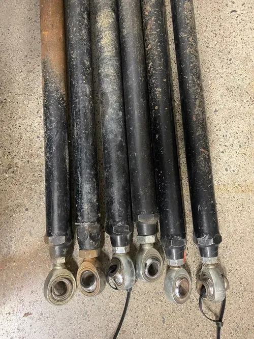 S3 Powersports Billet Rear Straight Radius Rod Set Can-Am Maverick 1000 X3 72"