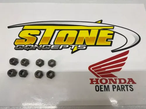 TRX 450R 400ex 300ex 250ex 250R atc 350x 250x FRONT REAR WHEEL LUG NUTS 8 OEM