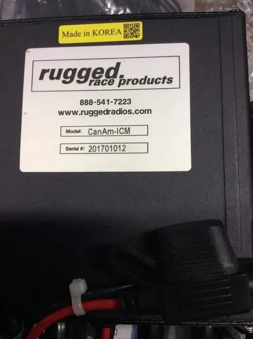 RUGGED RADIOS RRP6100 2-PLACE RACE CAR COMMUNICATION SYSTEM UTV INTERCOM