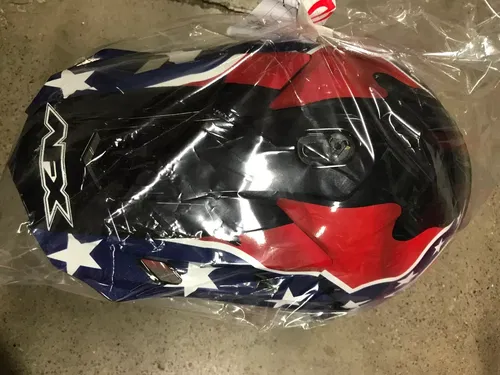 AFX BLACK RED ATV DIRT BIKE MX MOTOCROSS OFF ROAD HELMET YOUTH SMALL S