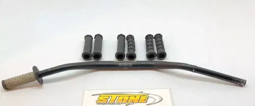 Phoenix Handlebars Handle Bars Fatbars Fat Bars 80mm Rise 1 1/8" w/ Free Grips