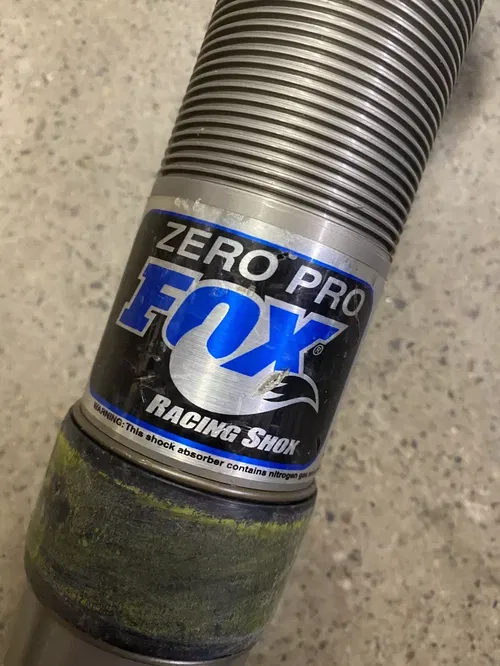 Arctic Cat Fox Zero Pro Reservoir Shock - Right - 2002-2011 Firecat Crossfire HC