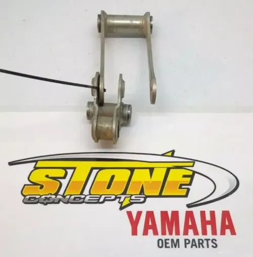 OEM Yamaha 09-24 YFZ450R YFZ450X Rear Shock Linkage Triangle Knuckle W/ Bearings