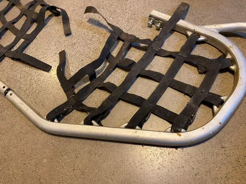 08-15 CAN-AM DS450 OEM NERF BARS BAR SET LEFT RIGHT STOCK NETS GUARDS DS 450
