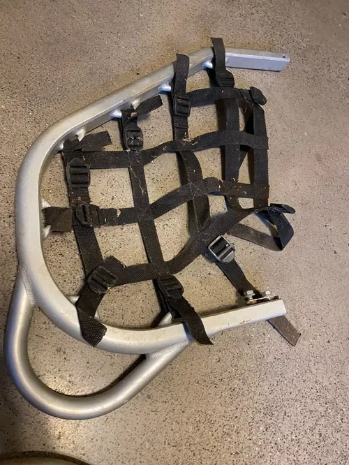08-15 CAN-AM DS450 OEM NERF BARS BAR SET LEFT RIGHT STOCK NETS GUARDS DS 450