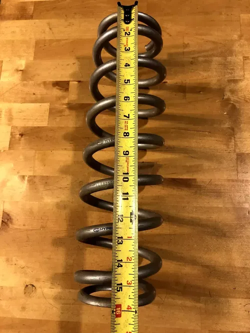 HYPERCO SHOCK SPRING 16" L 3" ID 250 LBS POLARIS RZR YXZ X3 1000 MAVERICK YAMAHA
