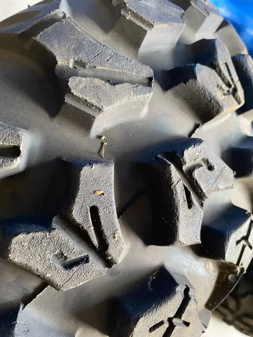 CST BEHEMOTH 26X9X14 8 PLY FRONT REAR TIRES UTV MAVERICK SET TIRE USED A