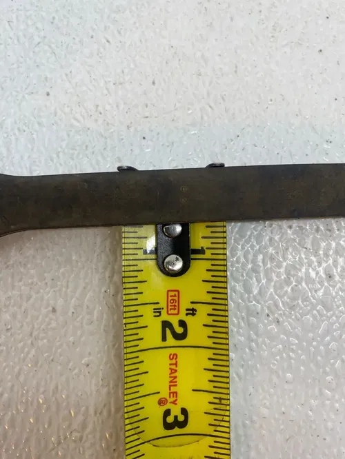 1986-89 HONDA TRX250R TRX 250R RUBBER FRONT FENDER STRAP OVER TANK