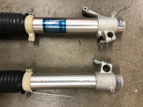 00-04 SUZUKI DRZ400 DR Z400 DRZ 400 LEFT RIGHT FRONT FORKS SHOCKS SUSPENSION OEM