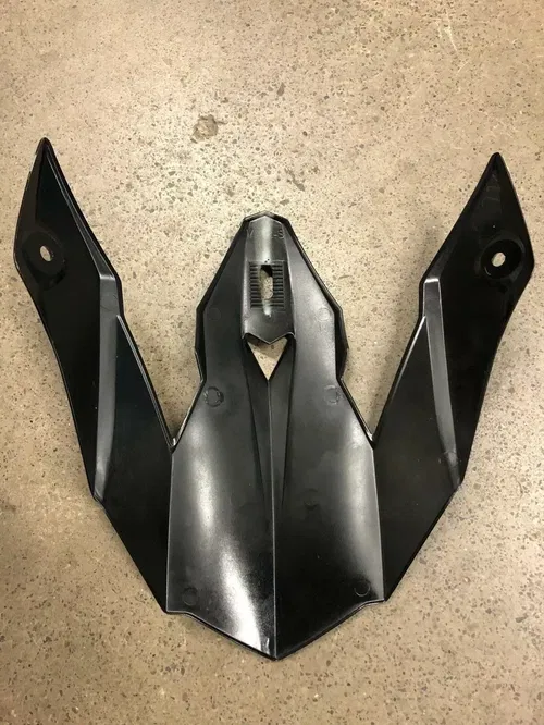 JUST1 J32 REPLACEMENT HELMET PEAK VISOR RAPTOR BLACK SMALL MX DIRT BIKE