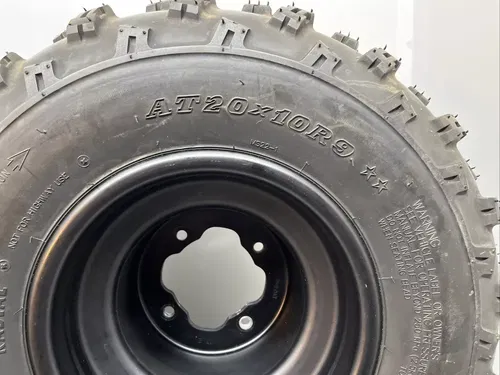 FRONT/REAR WHEELS/MAXXIS RADIAL TIRES YAMAHA STOCK WARRIOR 350 20X10X9 21X7X10