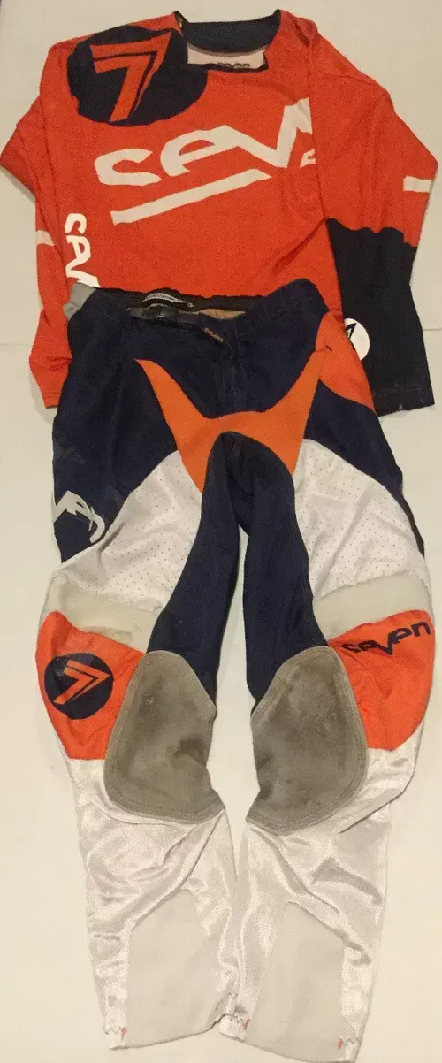 SEVEN PANTS MENS SMALL SM JERSEY SIZE 28 RIVAL FUSE MX ATV UTV OFF-ROAD