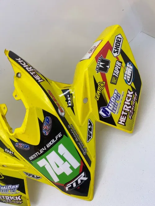 Suzuki LTR450 LTR 450 Plastic Fenders Front Rear SET 06+ YELLOW Shrouds