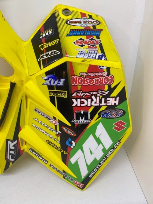 Suzuki LTR450 LTR 450 Plastic Fenders Front Rear SET 06+ YELLOW Shrouds