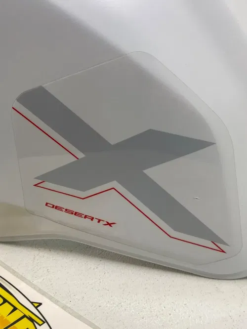 DUCATI DESERT X FUEL TANK 2024 24 2023 23 58613091FA WHITE