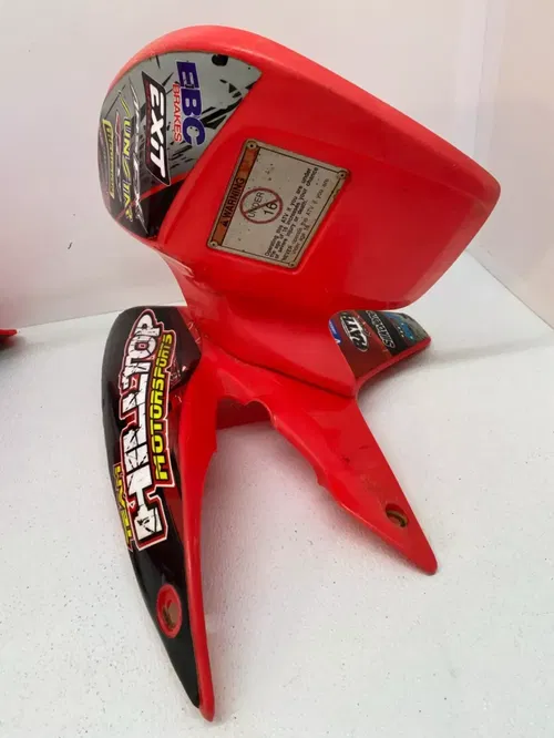 OEM Stock Honda Left & Right Red Front Fender Plastic Honda TRX450R TRX 450R ER