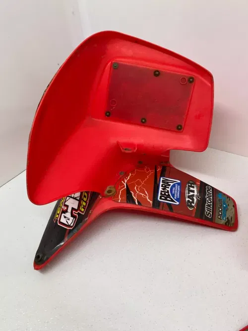 OEM Stock Honda Left & Right Red Front Fender Plastic Honda TRX450R TRX 450R ER