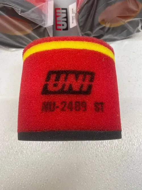 QTY 3 Suzuki LTR450 UNI AIR FILTER LTR 450 NU-2489ST SET OF 3 NEW FOAM FILTERS