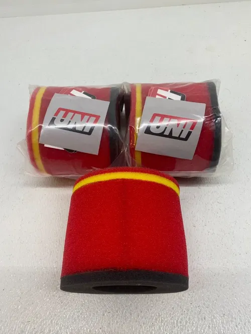 QTY 3 Suzuki LTR450 UNI AIR FILTER LTR 450 NU-2489ST SET OF 3 NEW FOAM FILTERS