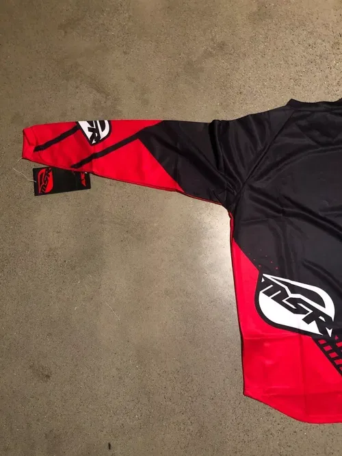 MSR M16 AXXIS BLACK RED JERSEY ADULT MENS SIZES M L XL 2XL MEDIUM LARGE
